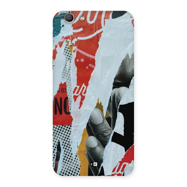 Fabulous Paper Cutout Back Case for Oppo A59