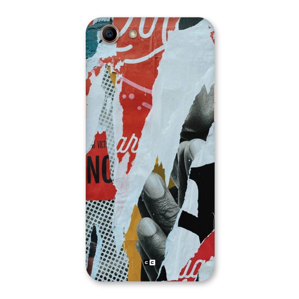 Fabulous Paper Cutout Back Case for Oppo A83 (2018)