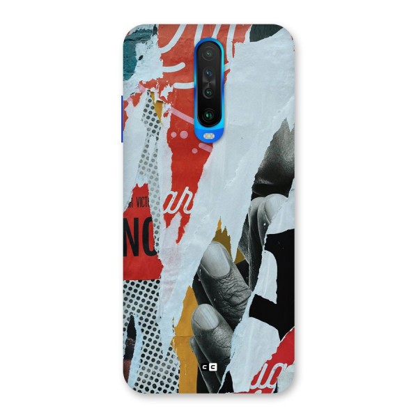 Fabulous Paper Cutout Back Case for Poco X2