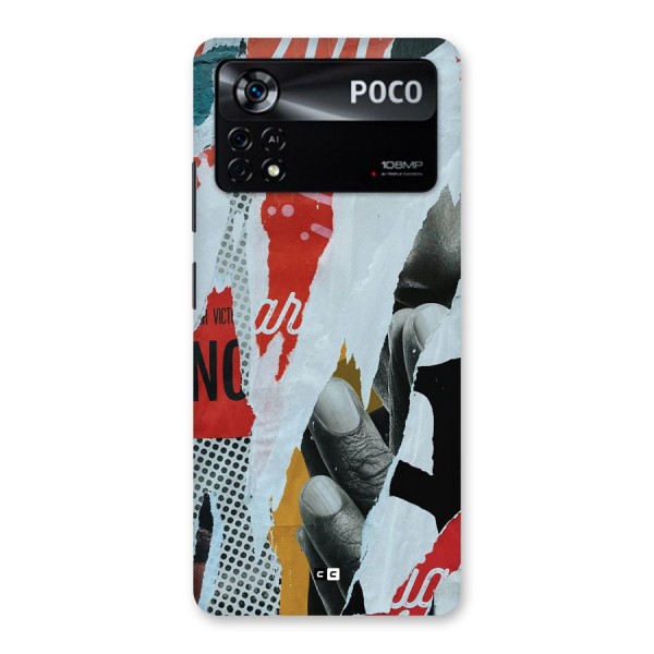 Fabulous Paper Cutout Back Case for Poco X4 Pro 5G