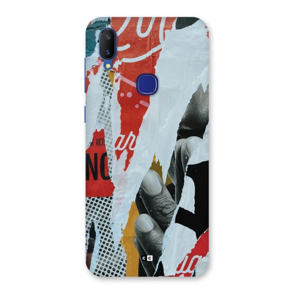 Fabulous Paper Cutout Back Case for Vivo V11