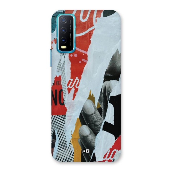 Fabulous Paper Cutout Back Case for Vivo Y20s