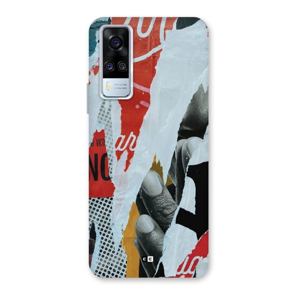 Fabulous Paper Cutout Back Case for Vivo Y51A