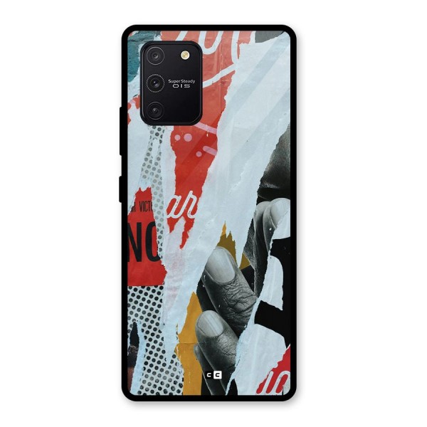 Fabulous Paper Cutout Glass Back Case for Galaxy S10 Lite