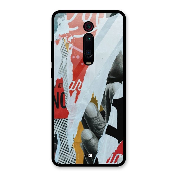 Fabulous Paper Cutout Glass Back Case for Redmi K20 Pro