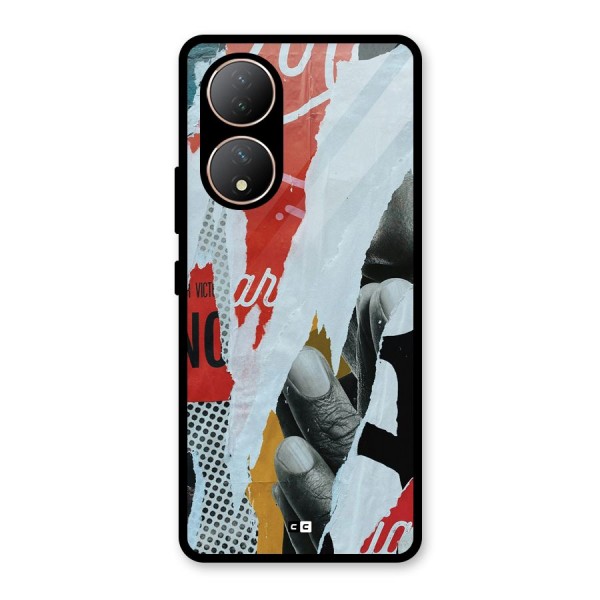 Fabulous Paper Cutout Glass Back Case for Vivo Y100A