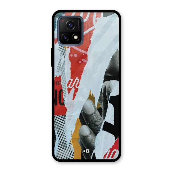 Fabulous Paper Cutout Glass Back Case for Vivo Y72 5G