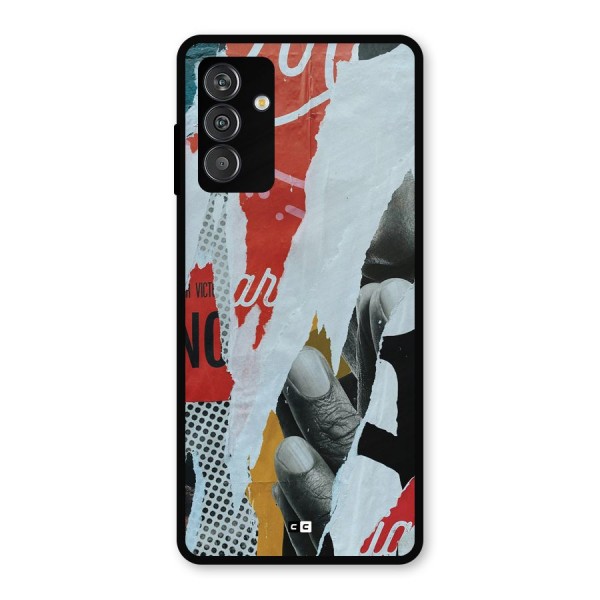 Fabulous Paper Cutout Metal Back Case for Galaxy F13