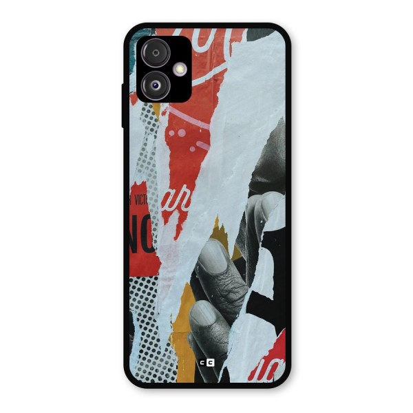 Fabulous Paper Cutout Metal Back Case for Galaxy F14