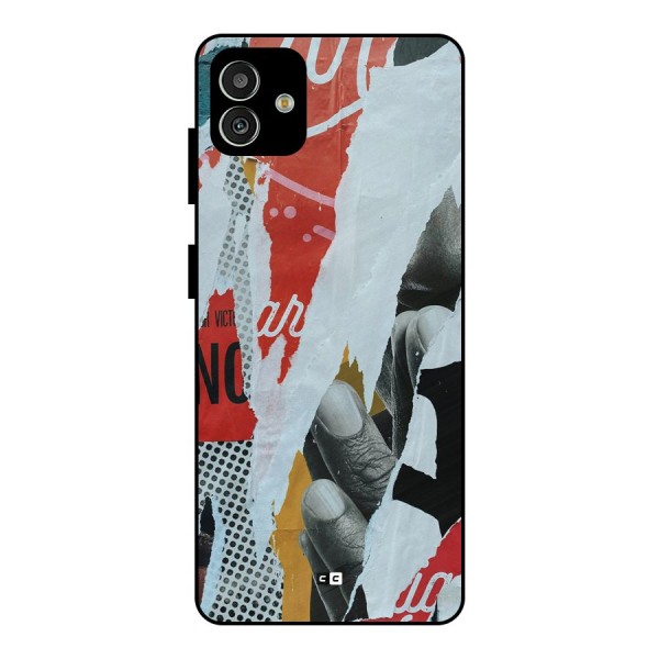 Fabulous Paper Cutout Metal Back Case for Galaxy M13 5G