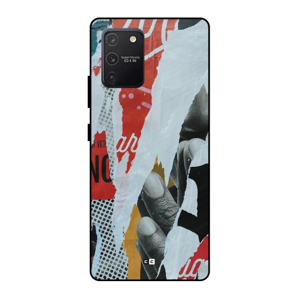 Fabulous Paper Cutout Metal Back Case for Galaxy S10 Lite