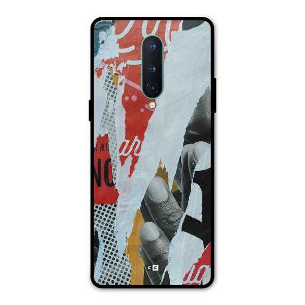 Fabulous Paper Cutout Metal Back Case for OnePlus 8