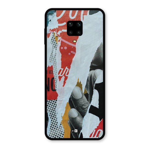 Fabulous Paper Cutout Metal Back Case for Poco M2