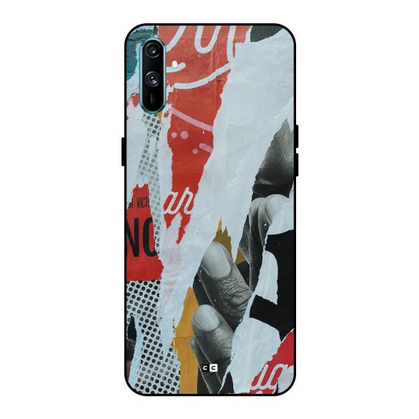 Fabulous Paper Cutout Metal Back Case for Realme C3