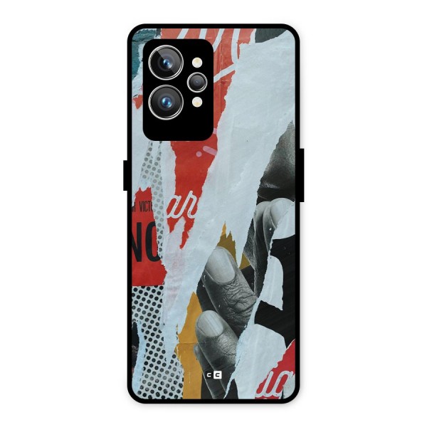 Fabulous Paper Cutout Metal Back Case for Realme GT2 Pro