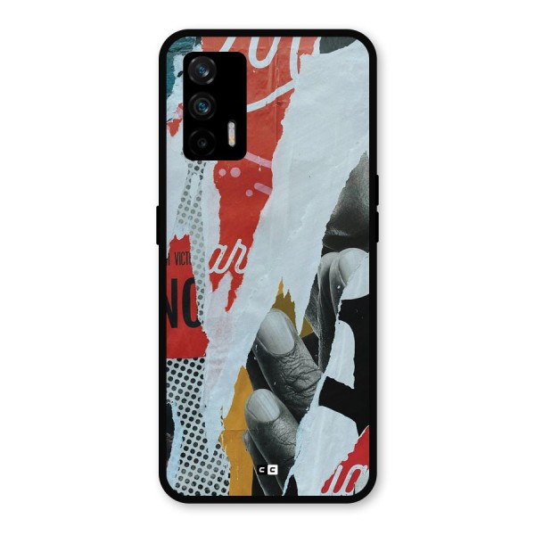 Fabulous Paper Cutout Metal Back Case for Realme GT 5G