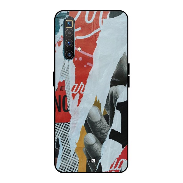 Fabulous Paper Cutout Metal Back Case for Realme X3 SuperZoom