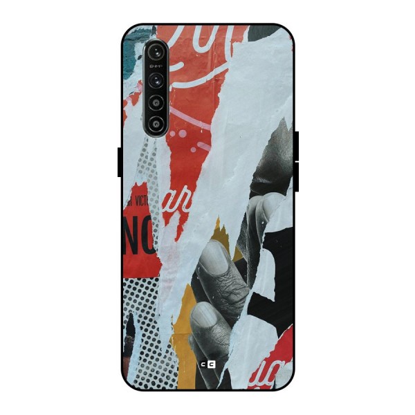 Fabulous Paper Cutout Metal Back Case for Realme XT