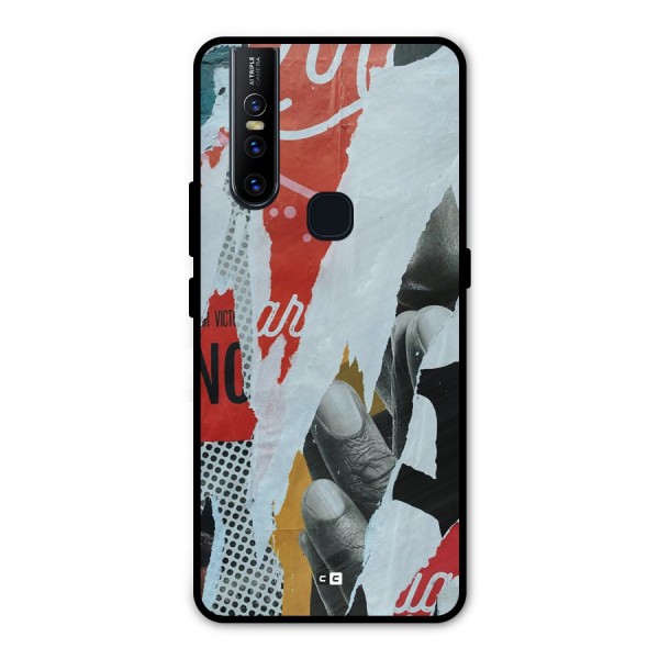 Fabulous Paper Cutout Metal Back Case for Vivo V15