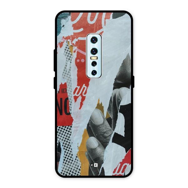 Fabulous Paper Cutout Metal Back Case for Vivo V17 Pro