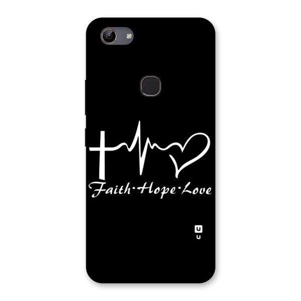 Faith Hope Love Heart Sign Back Case for Vivo Y81