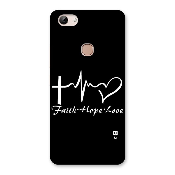 Faith Hope Love Heart Sign Back Case for Vivo Y83