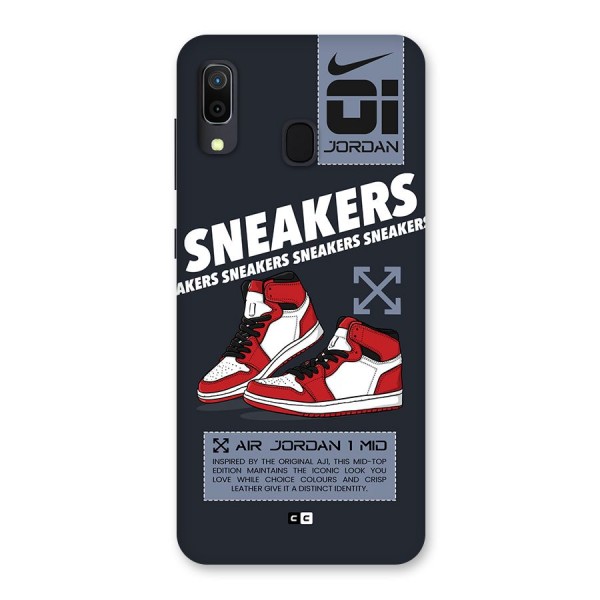 Fantastic Air Shoes Back Case for Galaxy A30