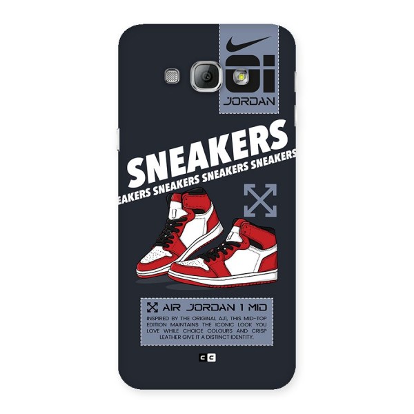 Fantastic Air Shoes Back Case for Galaxy A8