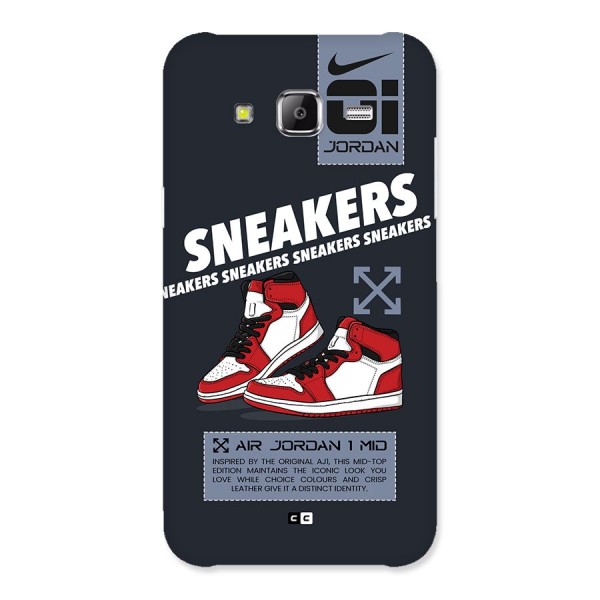 Fantastic Air Shoes Back Case for Galaxy J5