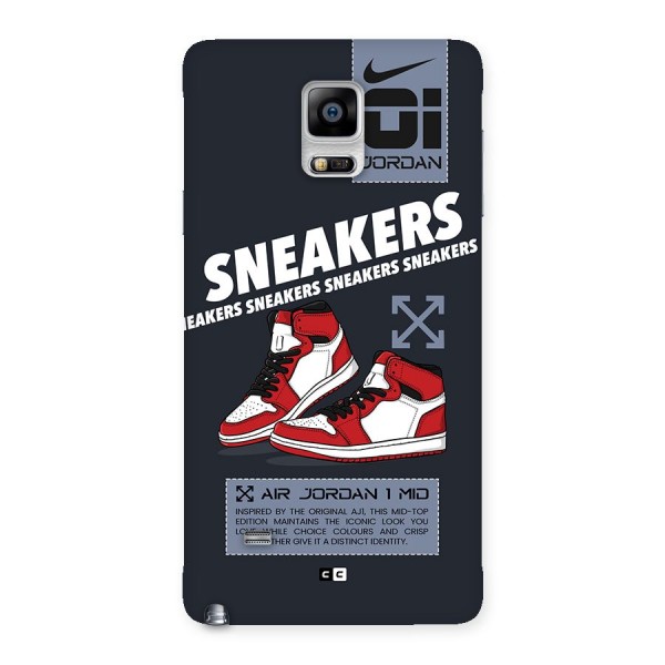 Fantastic Air Shoes Back Case for Galaxy Note 4