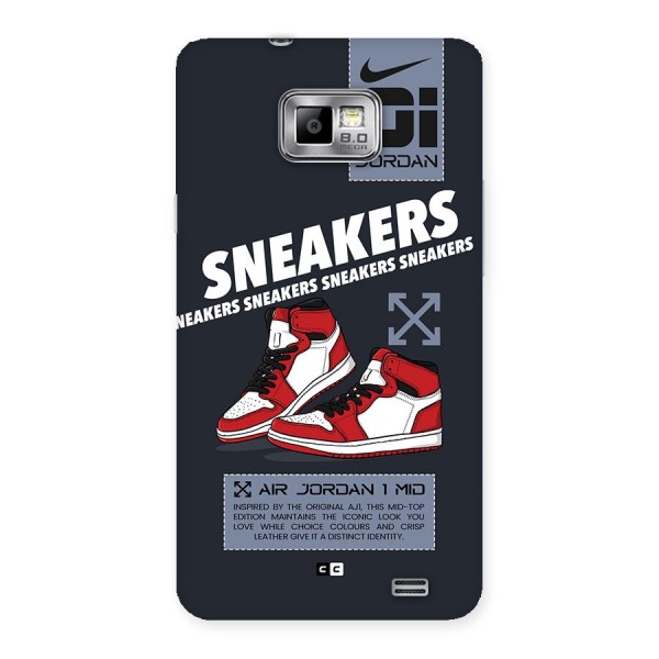 Fantastic Air Shoes Back Case for Galaxy S2