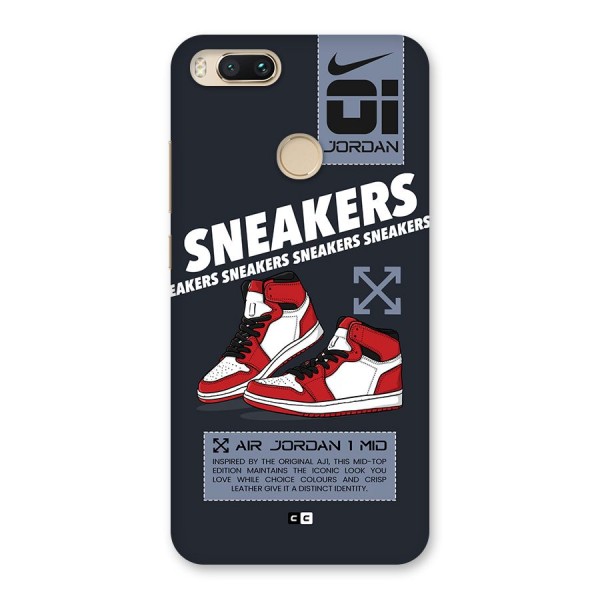 Fantastic Air Shoes Back Case for Mi A1