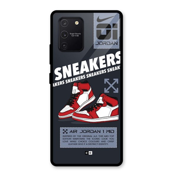 Fantastic Air Shoes Glass Back Case for Galaxy S10 Lite