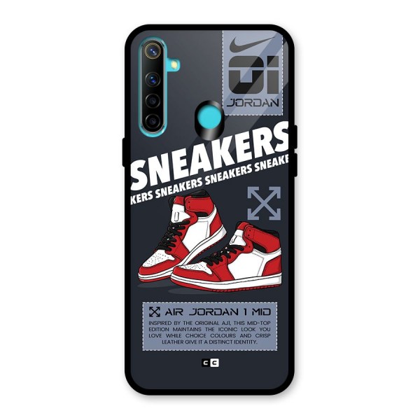 Fantastic Air Shoes Glass Back Case for Realme 5