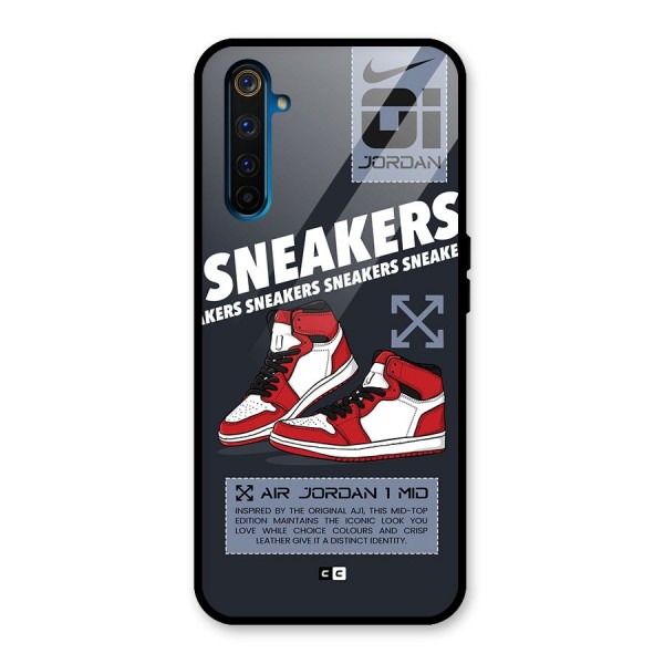 Fantastic Air Shoes Glass Back Case for Realme 6 Pro