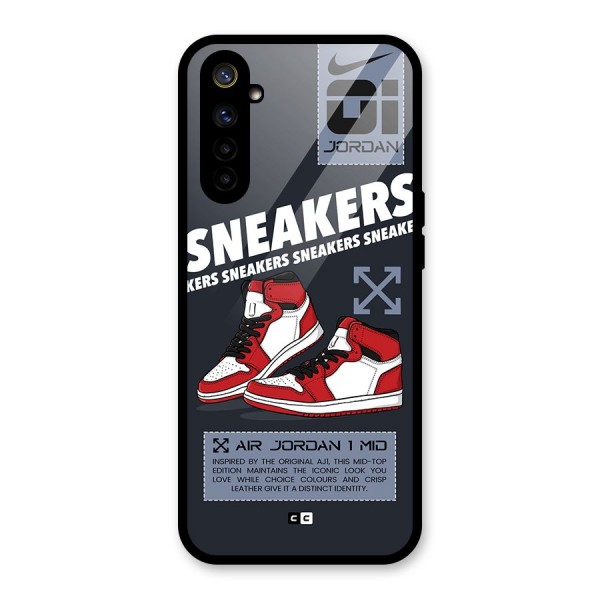 Fantastic Air Shoes Glass Back Case for Realme 6i