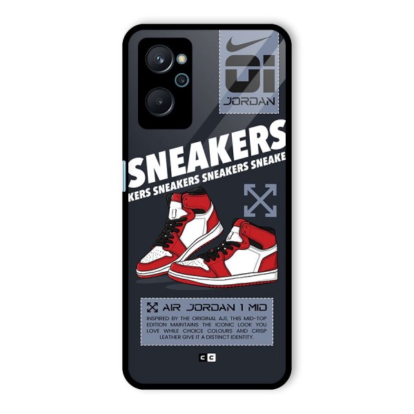 Fantastic Air Shoes Glass Back Case for Realme 9i