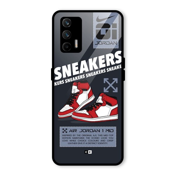 Fantastic Air Shoes Glass Back Case for Realme GT 5G