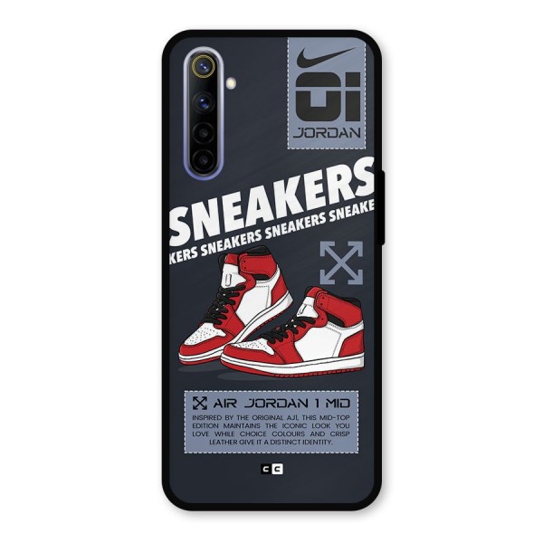 Fantastic Air Shoes Metal Back Case for Realme 6