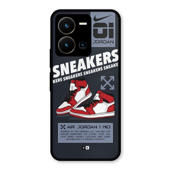 Fantastic Air Shoes Metal Back Case for Vivo Y35