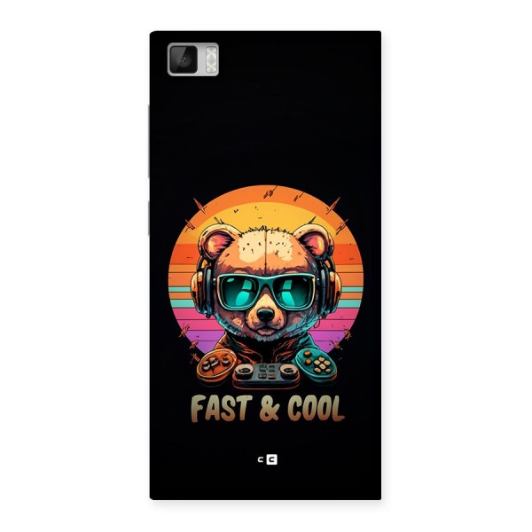 Fast And Cool Back Case for Mi3