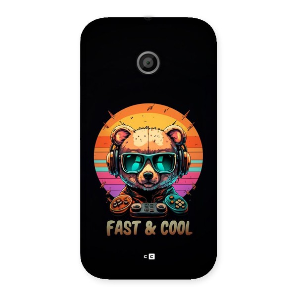 Fast And Cool Back Case for Moto E