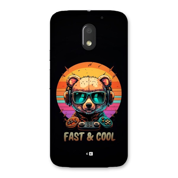 Fast And Cool Back Case for Moto E3 Power