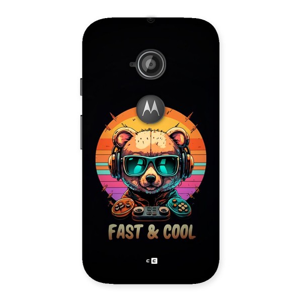 Fast And Cool Back Case for Moto E 2nd Gen