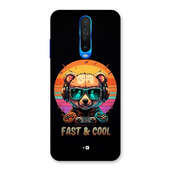 Fast And Cool Back Case for Poco X2