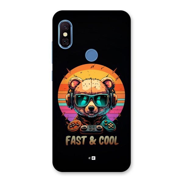 Fast And Cool Back Case for Redmi Note 6 Pro