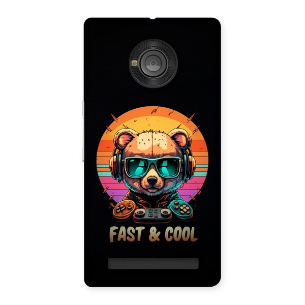 Fast And Cool Back Case for Yuphoria