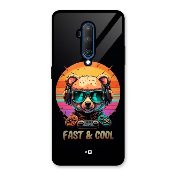 Fast And Cool Glass Back Case for OnePlus 7T Pro