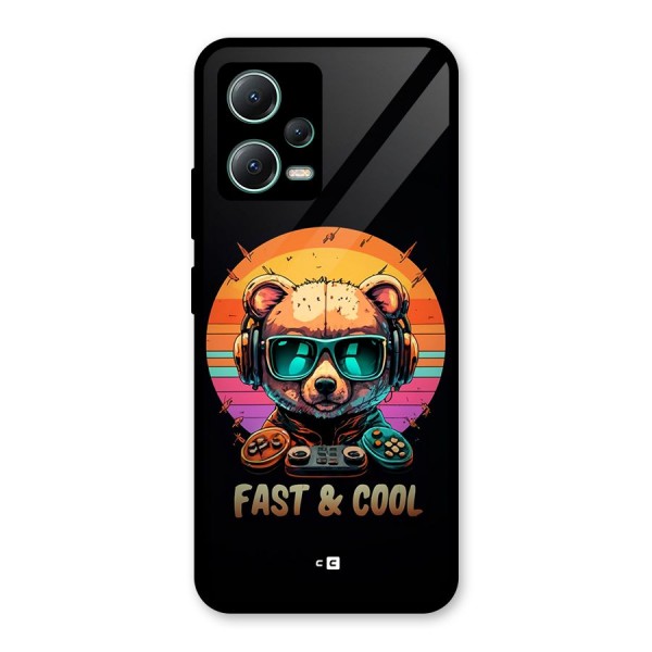 Fast And Cool Glass Back Case for Poco X5