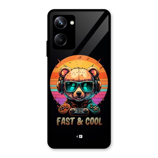 Fast And Cool Glass Back Case for Realme 10 Pro